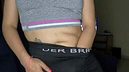 Mexicana Gets Wild Masturbating During UFC Fight