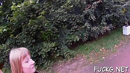 Teen gets picked up for raw hardcore pounding