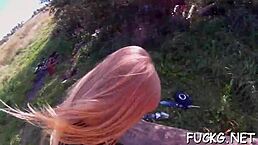 Teen gets picked up for raw hardcore pounding