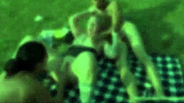 Outdoor Fucking With Two Tattooed Milfs!