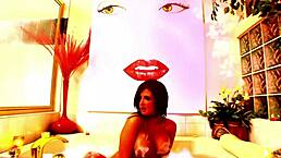 Milf Feels Intense Pleasure Showering With Two Cocks