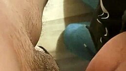 Hot companion devours cock whole!