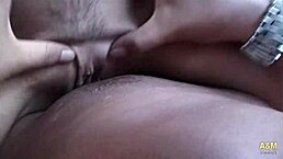 Look at these blonde and brunette hippie milfs devouring each other outdoors!