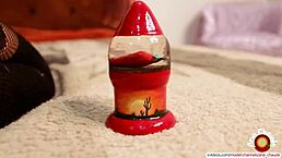 Ana Chaude's girlfriend sucks monster cock then takes it in her big ass