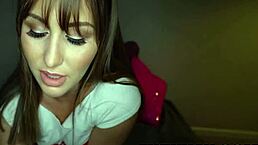 Oliver Flynn fucks petite teen 18+ Paige Owens in hardcore blowjob and ass