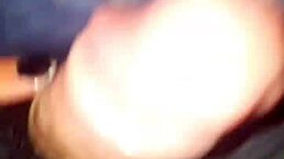 While traveling in the car, she eagerly sucks his dick