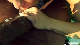 milf celebrating 420 with outdoor bbc pounding in amsterdam?