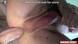 bald gay stud bottom sucking at manalized?