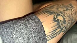 nurse cums hard with butt plug inside