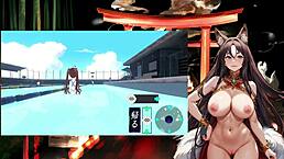 Wild Ride on 'Pako Pako Train' with Naughty Public Groping in Hentai Game Play!