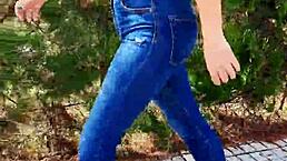 sexiest braless walk on the street ever