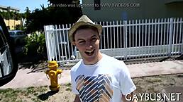 wow, watch this gay guy give an amazing blowjob, sucking cock pov and bareback!