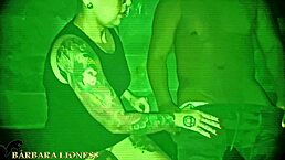 watching my girl in gang bang at dark room