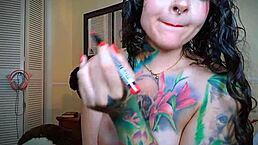 I Wear Red Pantyhose for Daddy and Twerk Hard