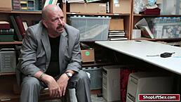 Mall Officer Fucks A Teen 18+ Shoplifter