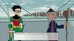 18Titans Episode 41 - Starfire Enjoys Anal Assfucking With Big Tits In Hentai Game