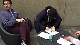 Blonde And Redhead Gay Couple Engage In Intense Anal Assfucking