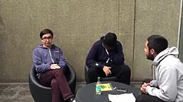 Blonde And Redhead Gay Couple Engage In Intense Anal Assfucking