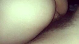 Russian girl shows off her ass during hot sex