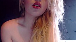 i'm so turned on by this latina's huge tits and blowjob tease on webcam.