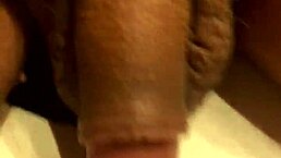 Man, I can't handle this huge cock in bathroom, ya know!