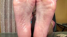 Foot Fetish Worship in the Garden Yard Sale. Interested?