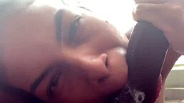 和拉丁妹玩口交游戏她猛吞脏精