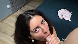 I savor a massive cock and tease the foreskin with my tongue