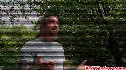 Dicksucking Dutch Whore Blows Client With Anal Finger