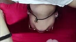 white wolf ofc - fodendo fundo a garganta da novinha submissa white moon, oh shit i typed it wrong but her deepthroat is insane with monster cock