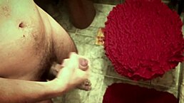 Spying On Gay Friend As He Cums Hard