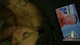 Naughty girls finger ass and pussy in lesbian doggystyle until cum 😘