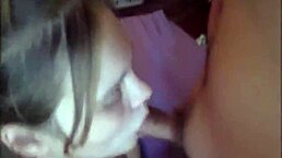 Hot Wife Strips Naked For Mouth Fuck And Cumshot