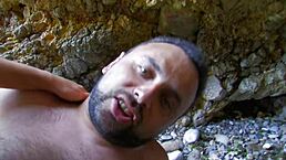 he enjoys puppy play sex with orgasm