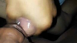 Ebony Woman Sucks Monster Cock Intensely