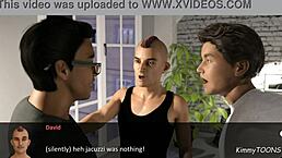 she says, 'trying slutty outfits in public'