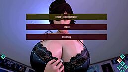 lets play exposed episode 3 with creampie and big tits pussy action