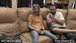 Doctor gives freshman Stacy Shepard mandatory vibrator orgasms during college physical exam