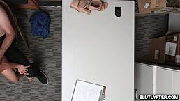 Ember Snow's Pussy Railed Hard By Big Cock!