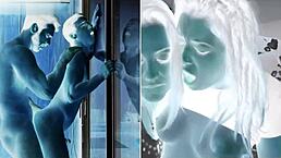 Fresh croatian chapter with kissing and licking