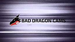 Beauty feels wild playing with big toy