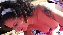 Will This Taxi Ride Lead to Heaven for the Curly Babe?