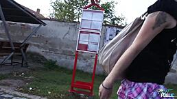 Will This Taxi Ride Lead to Heaven for the Curly Babe?