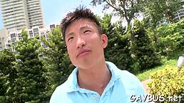 i tricked blindfolded stud into oral sex