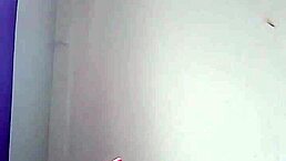 Indian lesbian gets fucked by a brinjal in a nude food play scene