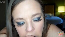 Mandie Maytag Gives Pov Blowjob And Handjob