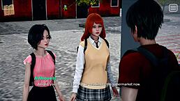 My bully is my lover 35, big tits cartoon.