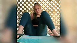 Hey, Watch Me Fuck My Pierced Pussy With Dildo Outside Like A Slut 😈