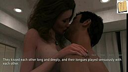 Wife And Mother-In-Law Riding In Cowgirl During Game