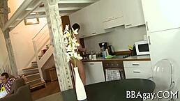 Vigorous and wild homosexual sex